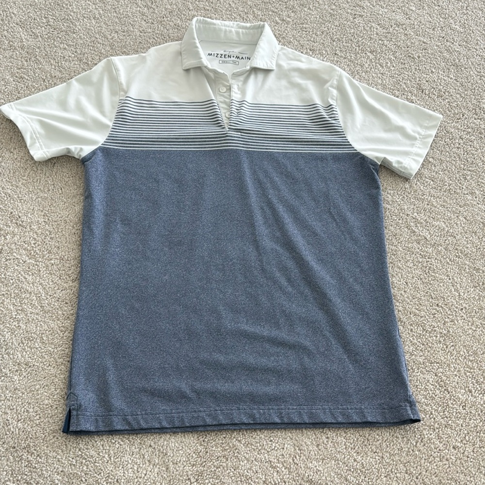 Mizzen + Main Men’s Versa Polo size small